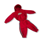 RIOT RED - Red SET  Oversized Tracksuit