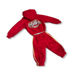 RIOT RED - Red SET  Oversized Tracksuit