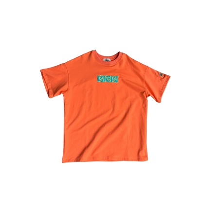 Candy Crush Tshirt - Peach/Orange - Adults