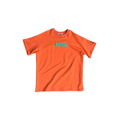 Candy Crush Tshirt - Peach/Orange - Adults