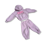 Candy Crush V2 Light Purple SET  Oversized Tracksuit