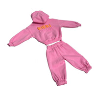 Candy Crush V2 Light Pink SET  Oversized Tracksuit