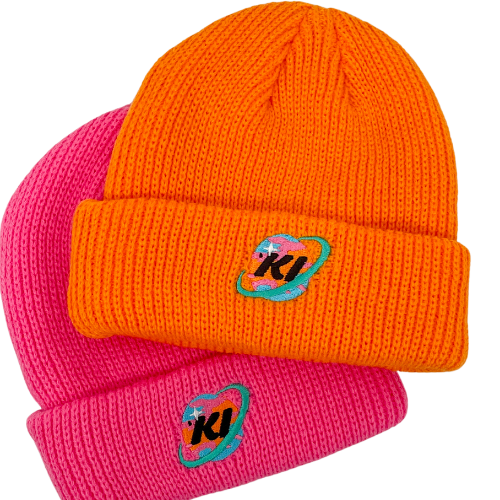 Candy Crush Orange Kids Beanie