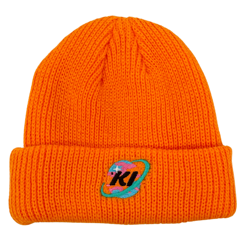 Candy Crush Orange Kids Beanie