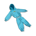 Candy Crush V2 Baby Blue SET  Oversized Tracksuit