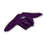 Retro Fleece Crew - Purple