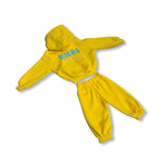 Candy Crush V2 Yellow SET Oversized Tracksuit