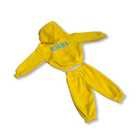 Candy Crush V2 Yellow SET Oversized Tracksuit