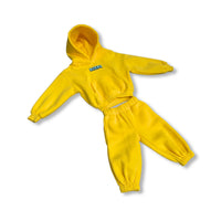 Candy Crush V2 Yellow SET Oversized Tracksuit
