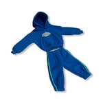 CODE BLUE - Dark Blue SET  Oversized Tracksuit