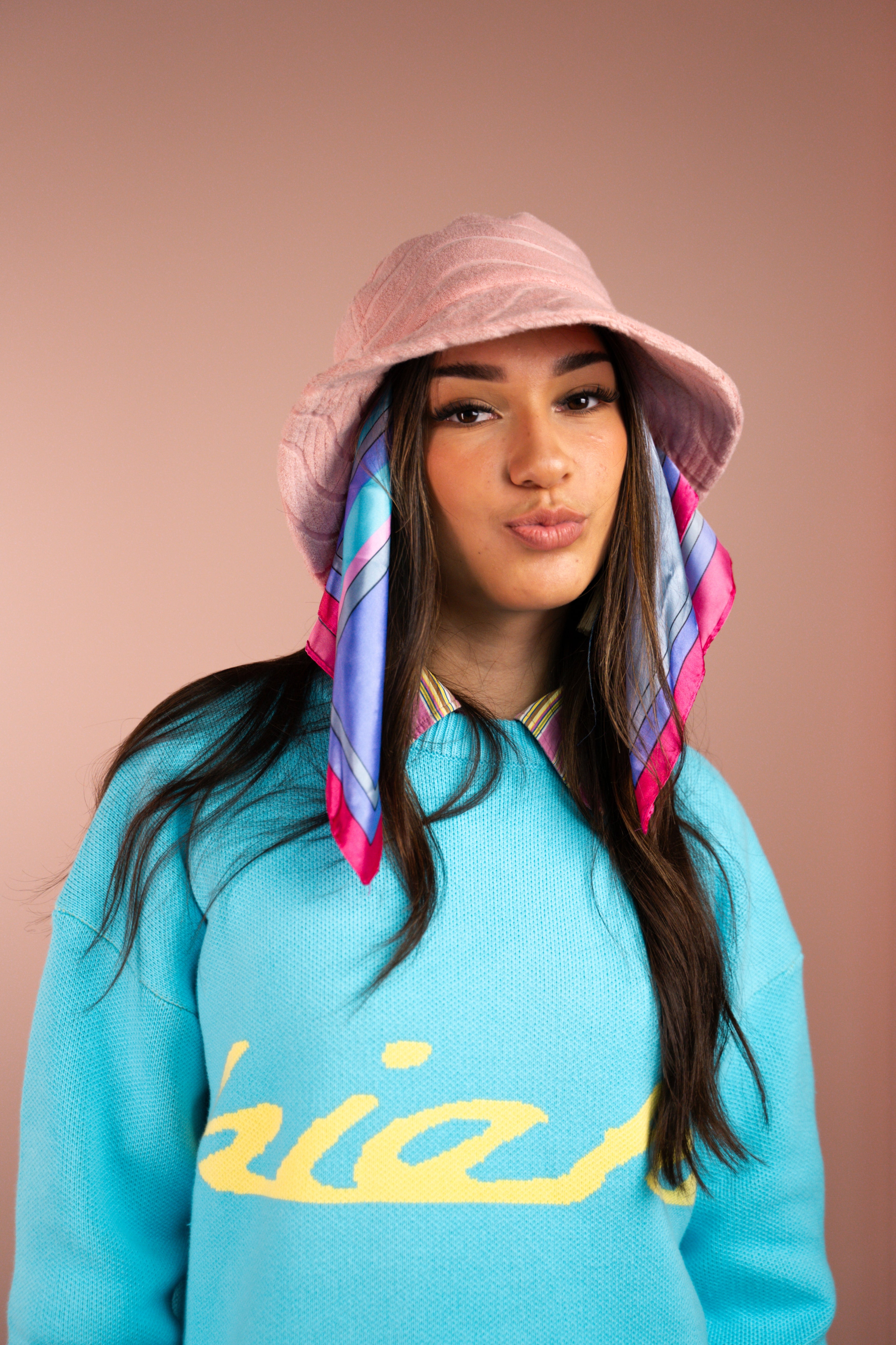 Adult Blue Knit
