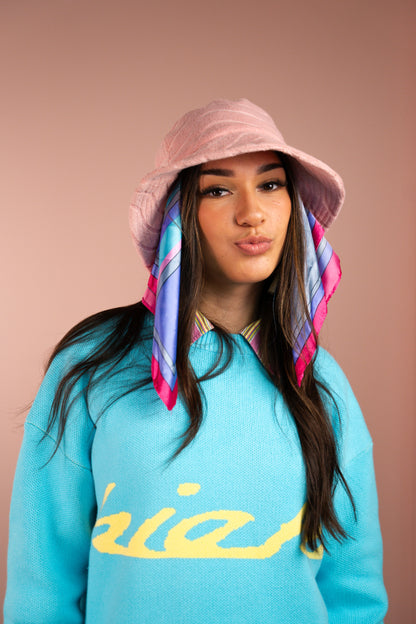 Adult Blue Knit
