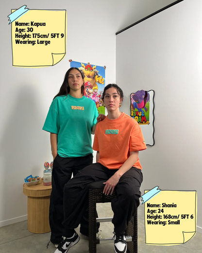 Candy Crush Tshirt - Peach/Orange - Adults