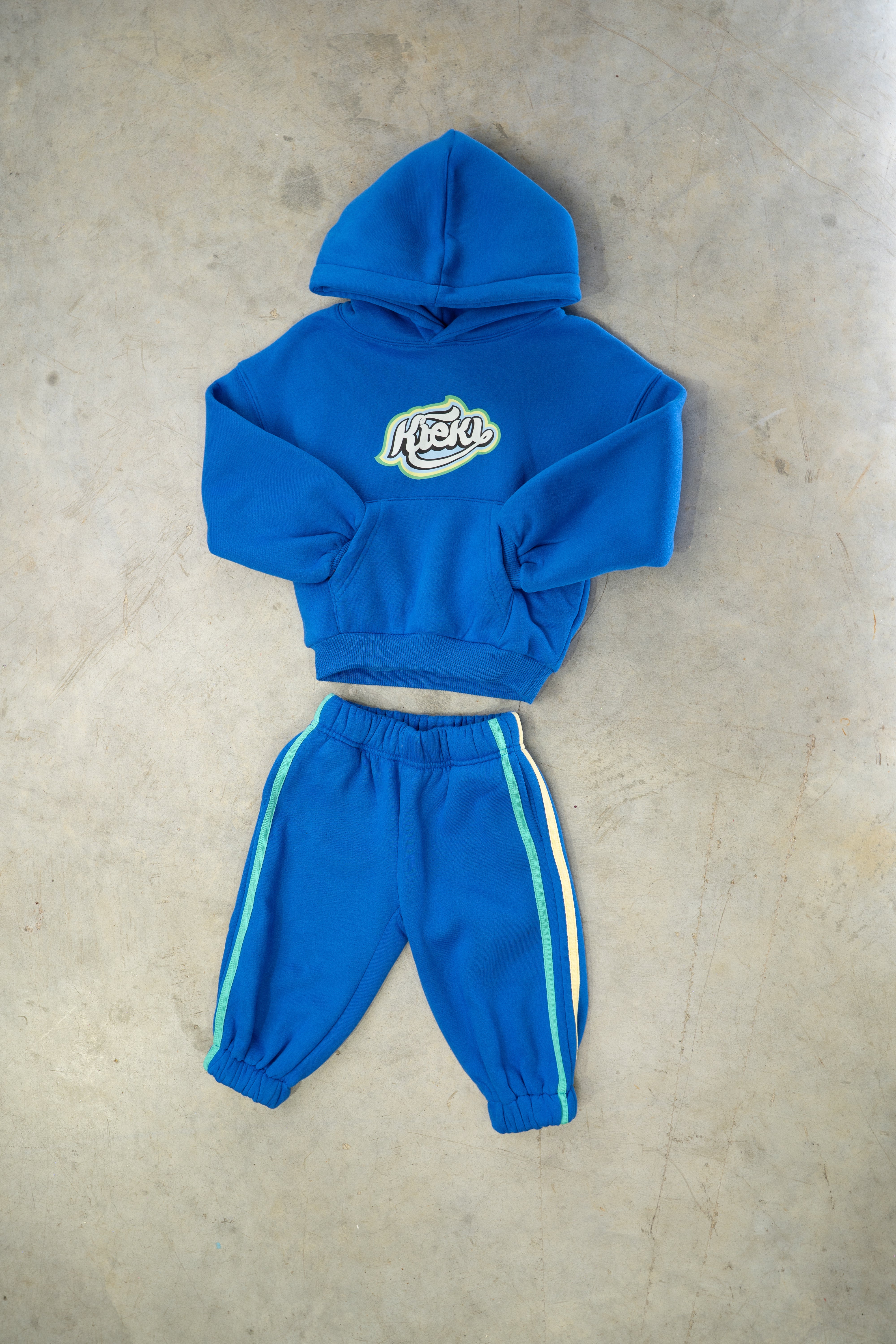 CODE BLUE - Dark Blue SET // Oversized Tracksuit