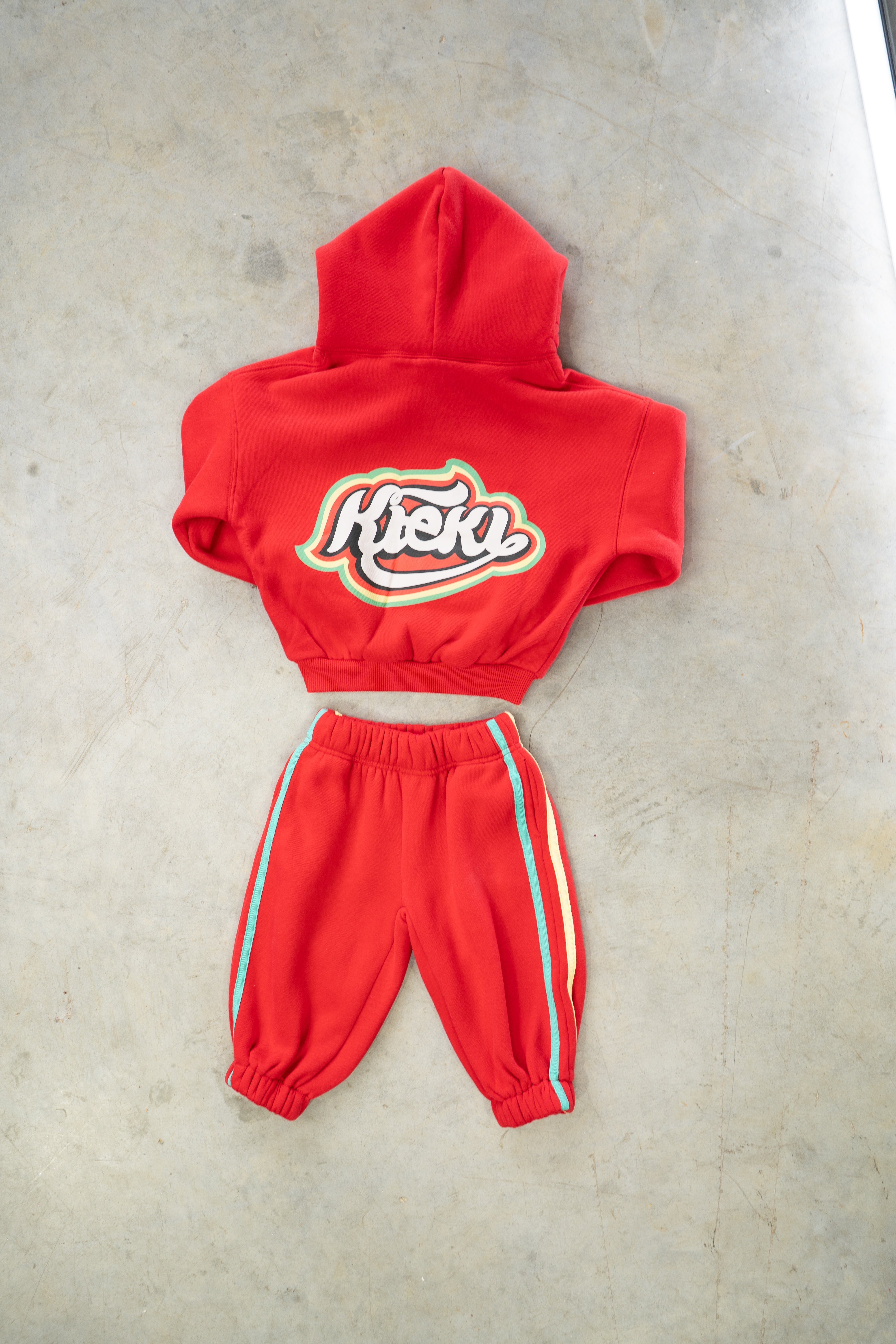 RIOT RED - Red SET // Oversized Tracksuit