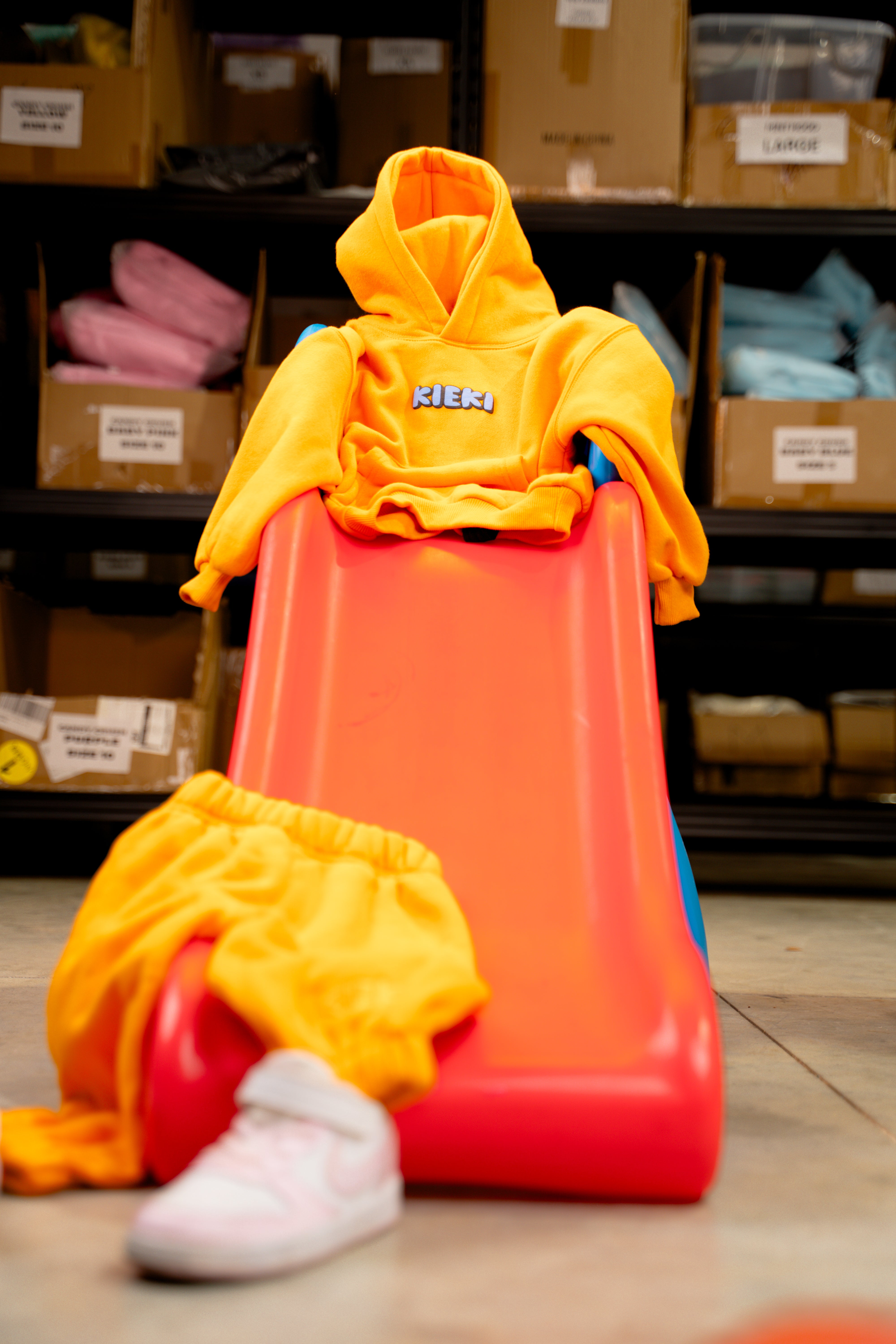 Candy Crush V1 Orange SET // Oversized Tracksuit