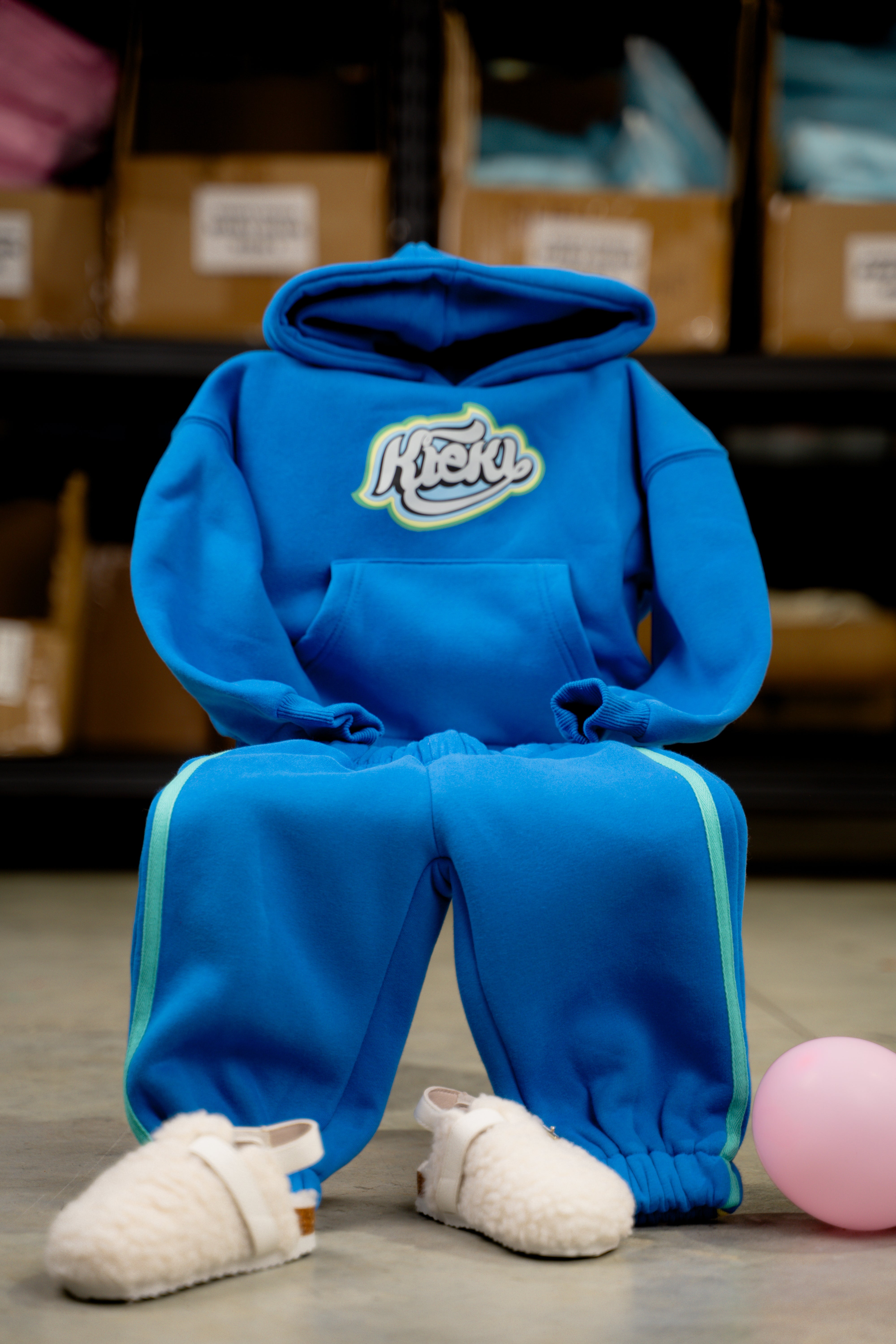 CODE BLUE - Dark Blue SET // Oversized Tracksuit