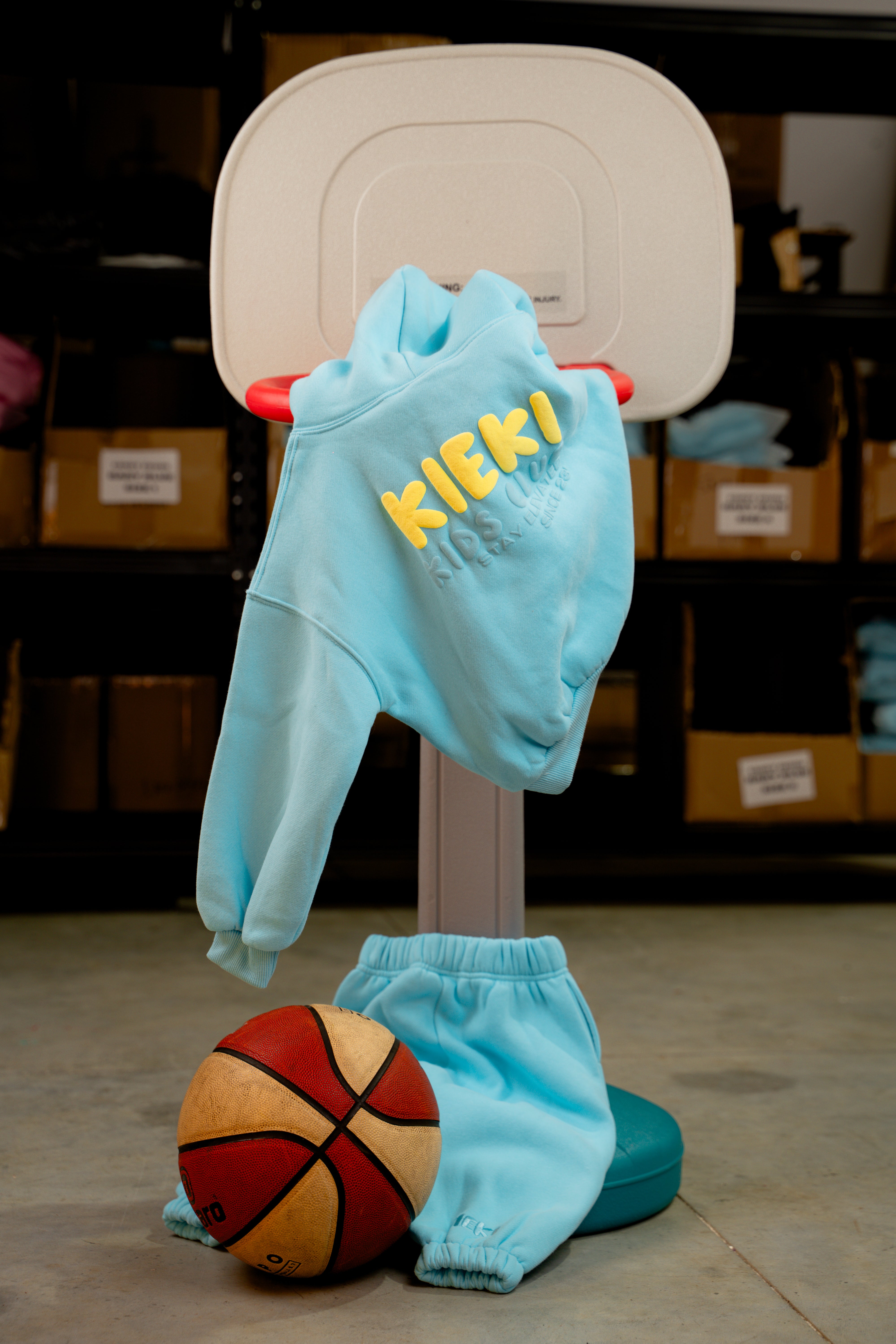 Candy Crush V2 Baby Blue SET // Oversized Tracksuit