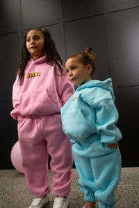 Candy Crush V2 Light Pink SET  Oversized Tracksuit
