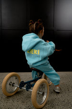 Candy Crush V2 Baby Blue SET  Oversized Tracksuit