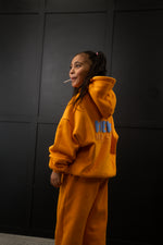 Candy Crush V1 Orange SET Oversized Tracksuit