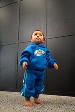 CODE BLUE - Dark Blue SET  Oversized Tracksuit