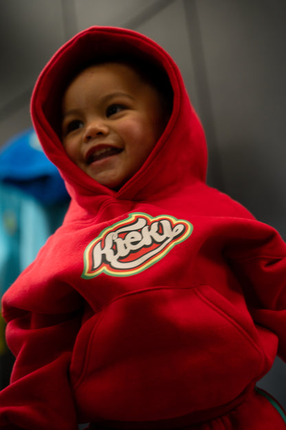 RIOT RED - Red SET // Oversized Tracksuit