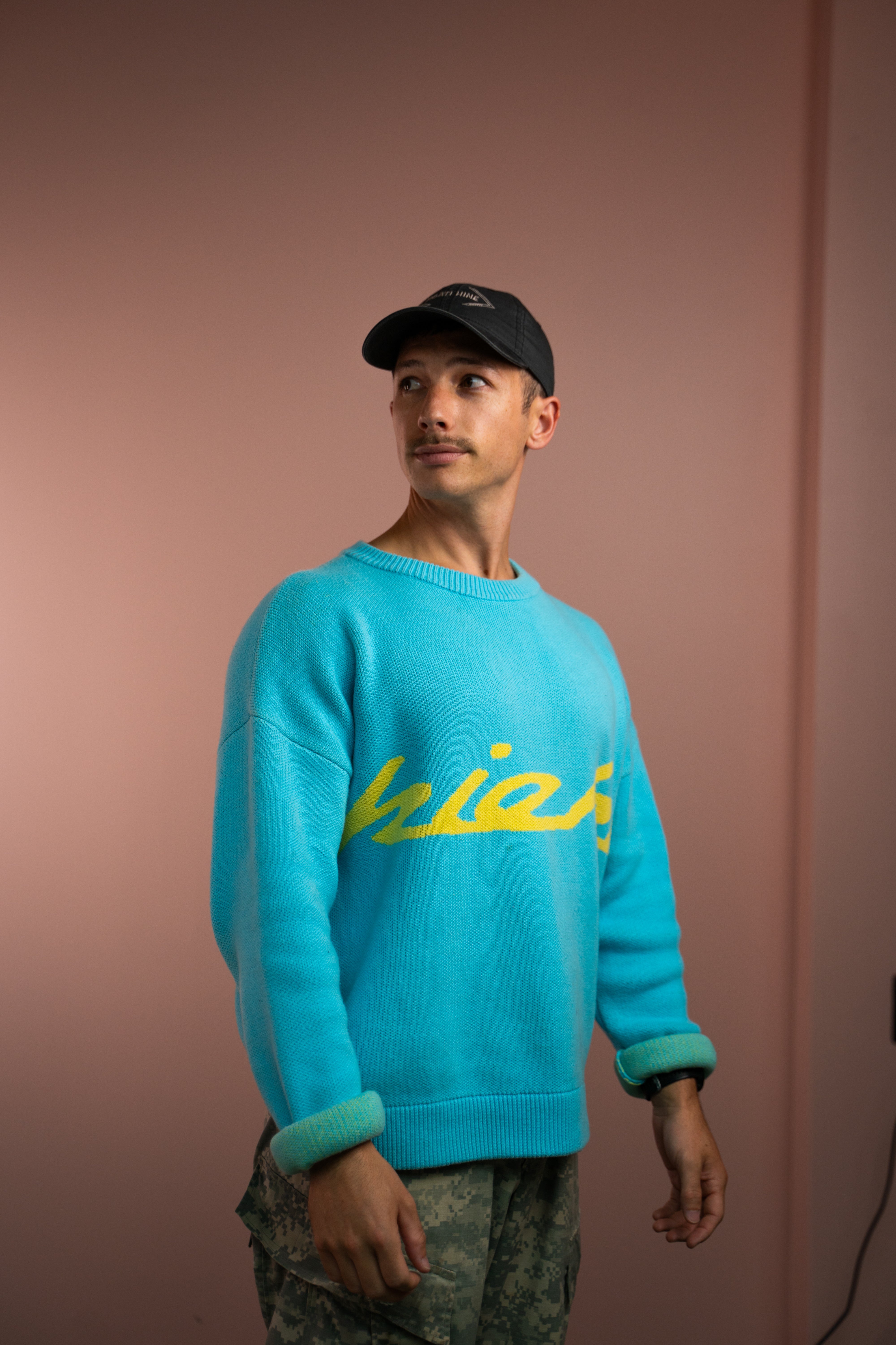 Adult Blue Knit