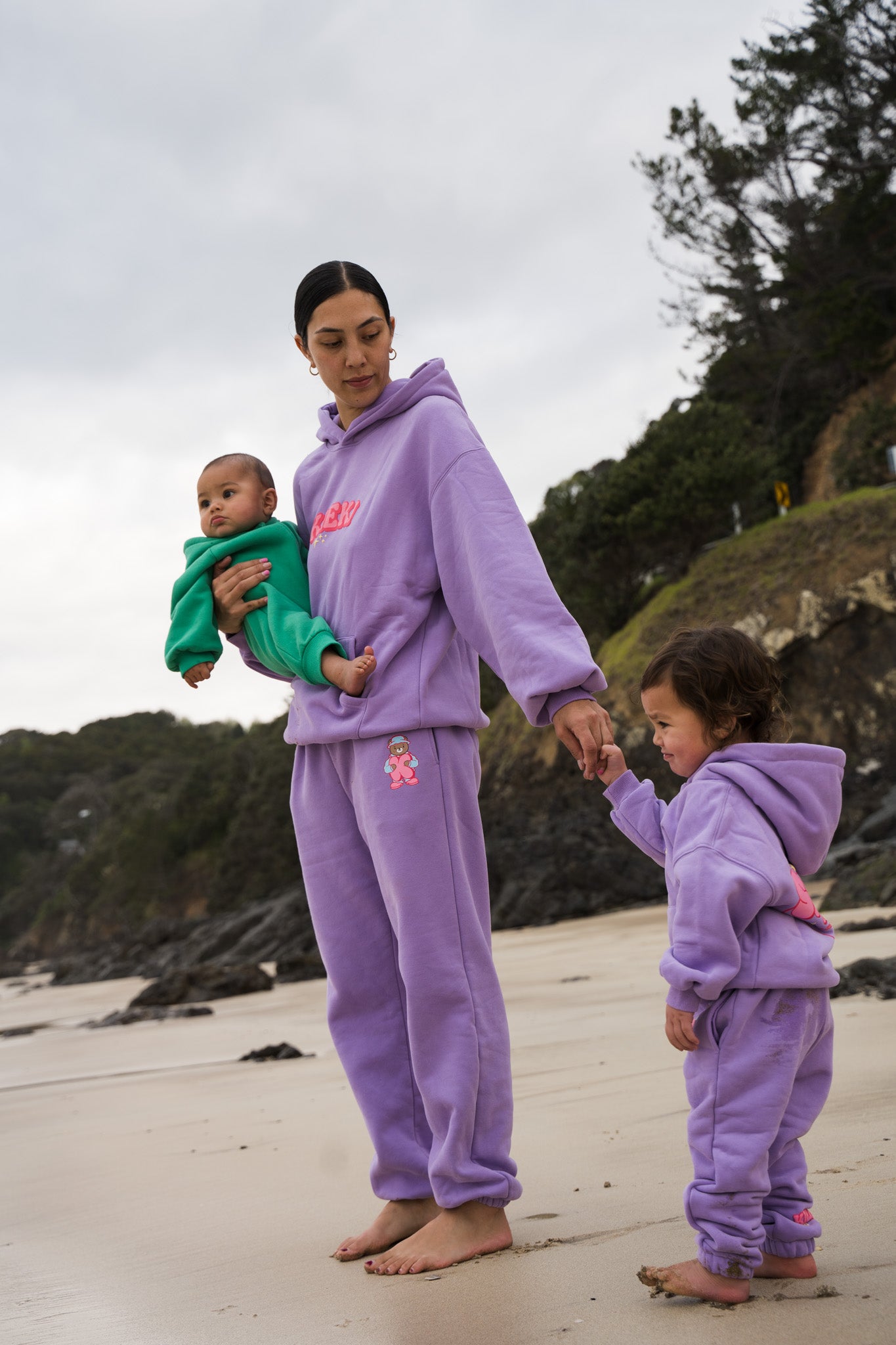 Purple Sweatpants Snuggle Club