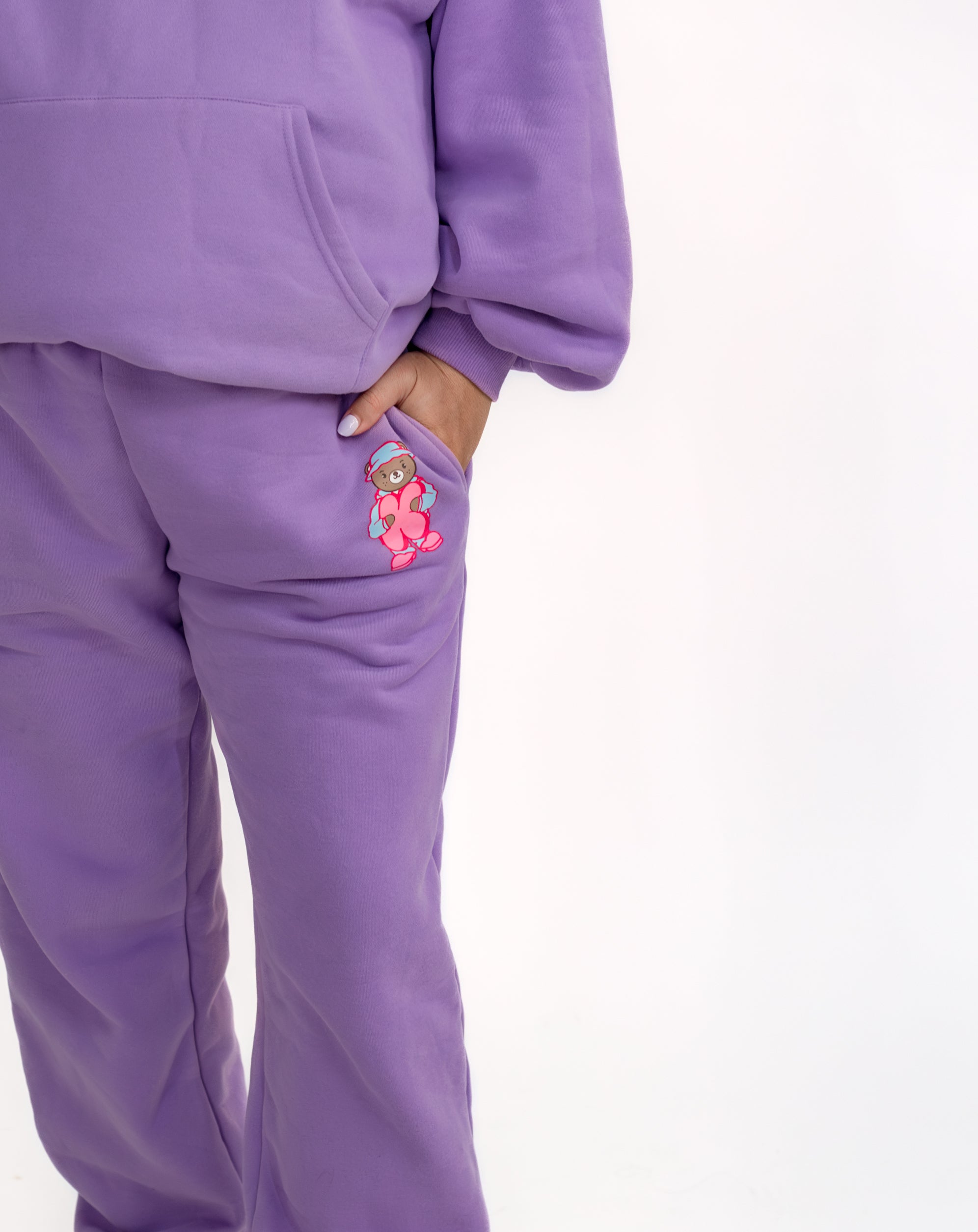 Purple Sweatpants Snuggle Club