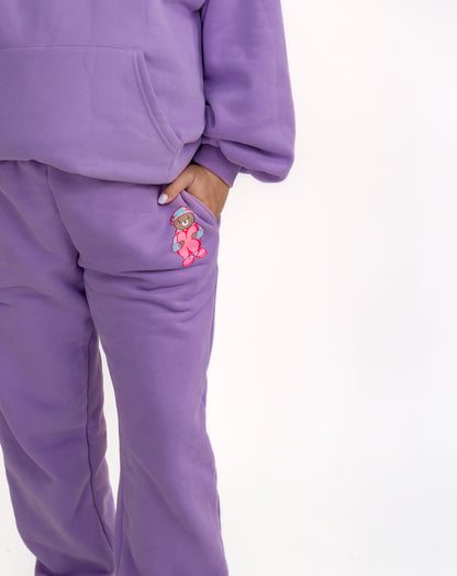 Purple Sweatpants Snuggle Club