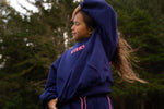 Candy Crush Navy & Baby Pink  Oversized Tracksuit