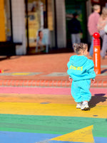 Candy Crush V2 Baby Blue SET  Oversized Tracksuit