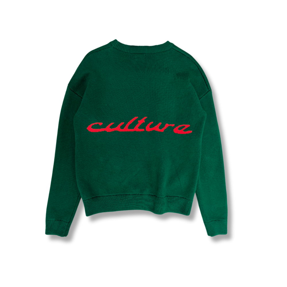 Adult Forest Green Knit