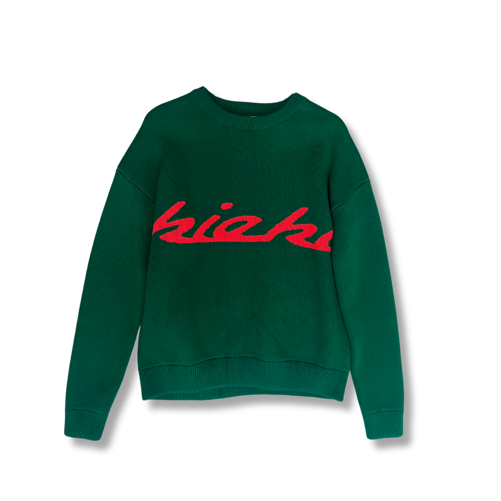 Adult Forest Green Knit