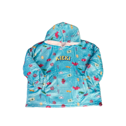 Snuggle Club Hooded Blanket - Blue - Kids